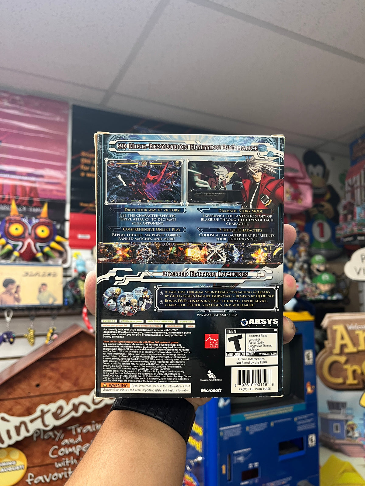 BlazBlue Calamity Trigger [Limited Edition] - Xbox 360 CiB
