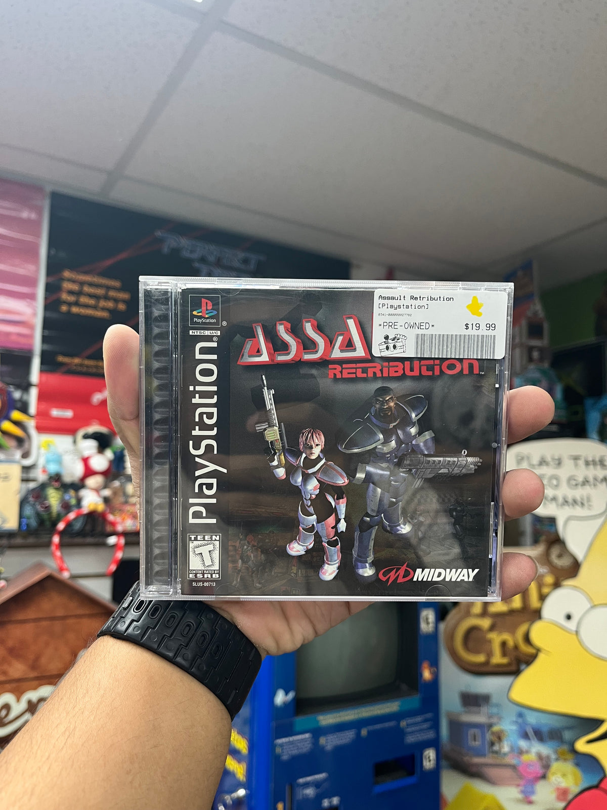 Assault Retribution - PS1 CiB