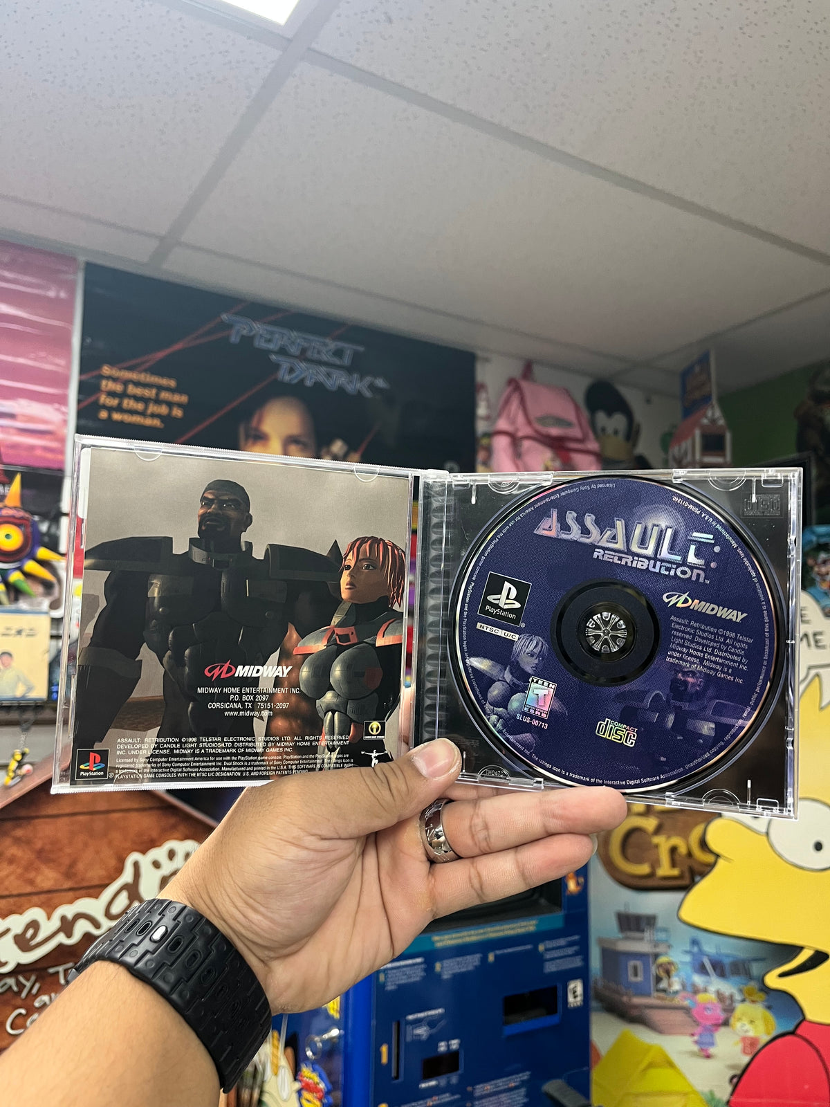 Assault Retribution - PS1 CiB