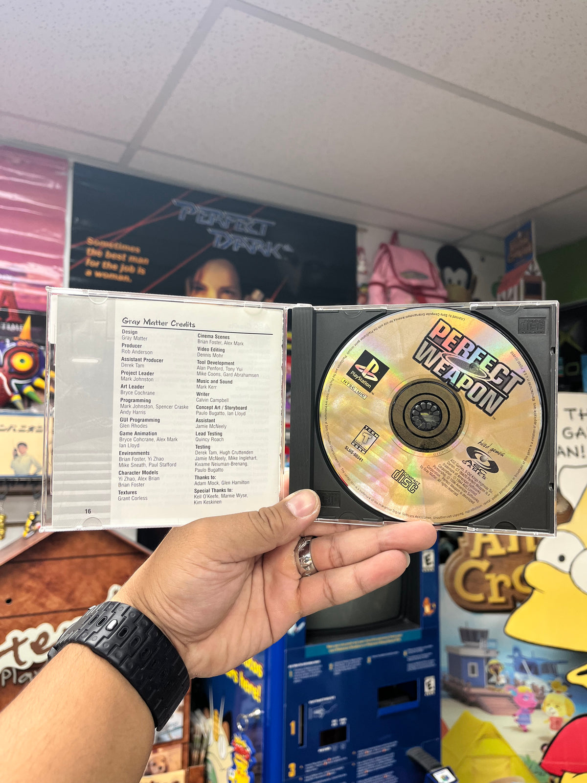 Perfect Weapon - PS1 CiB