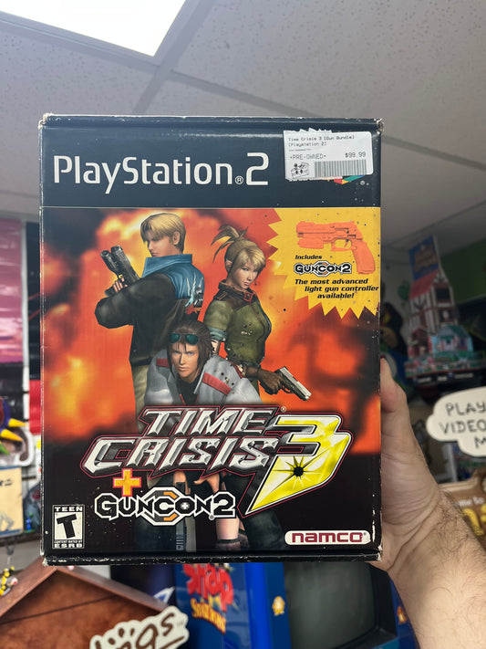 Time Crisis 3 [Gun Bundle] - PS2 CiB