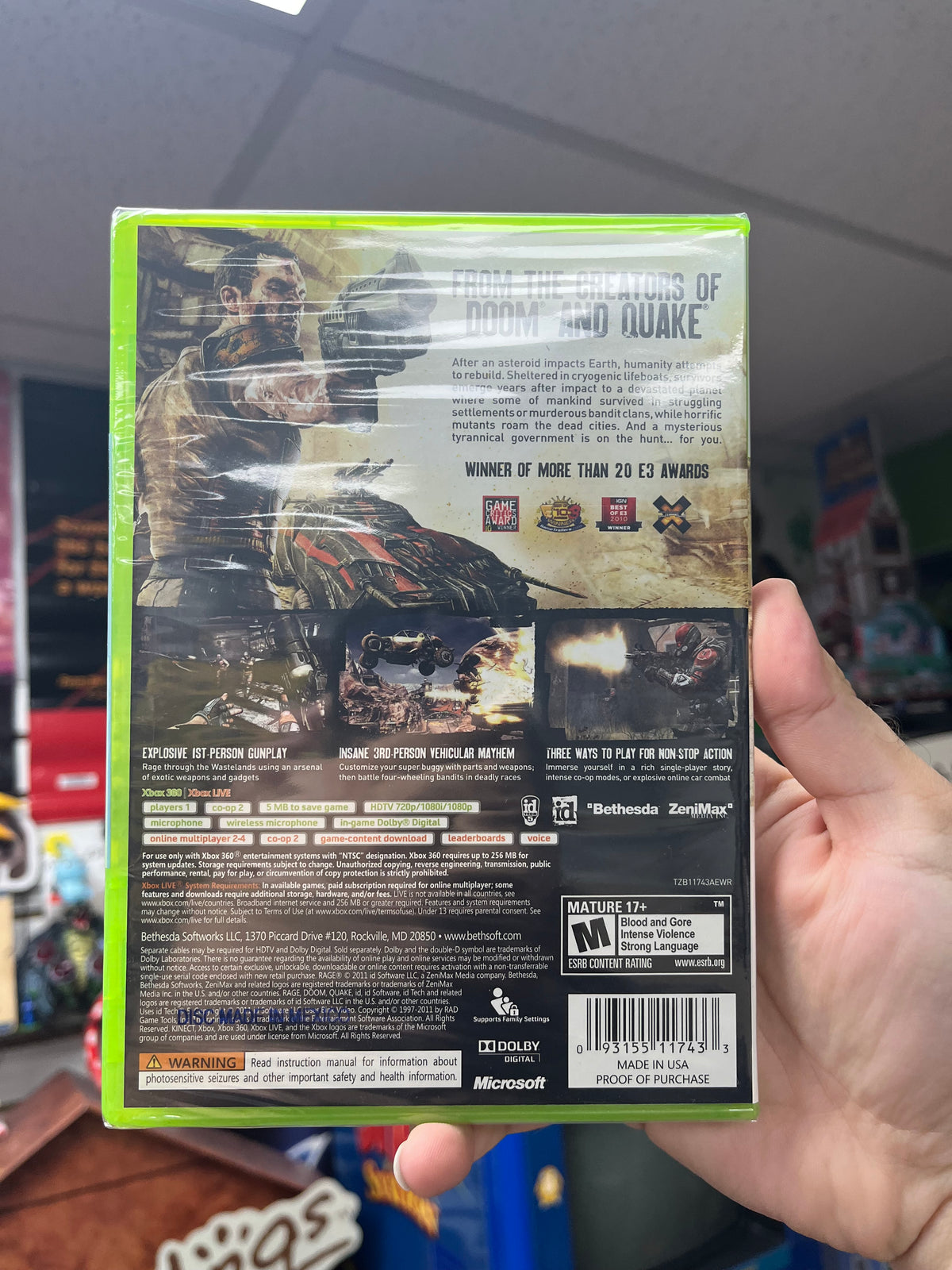 Rage - Xbox 360 Sealed