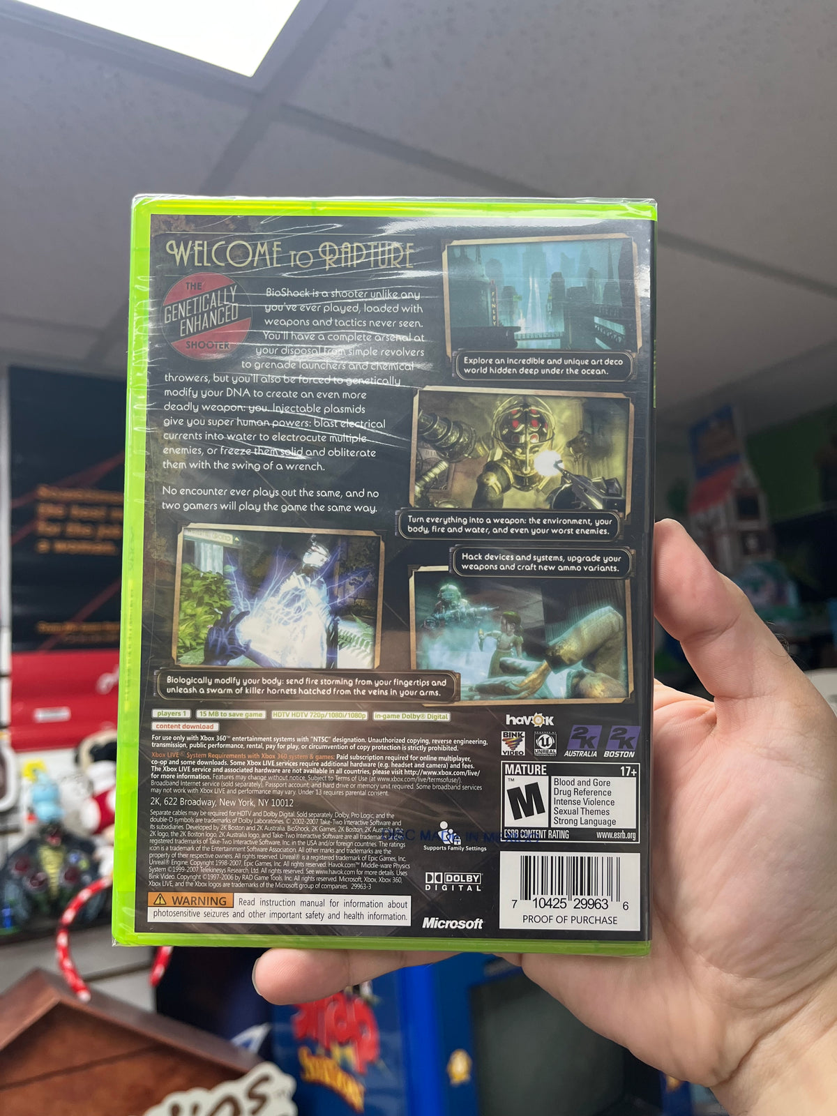 Bioshock - Xbox 360 Sealed