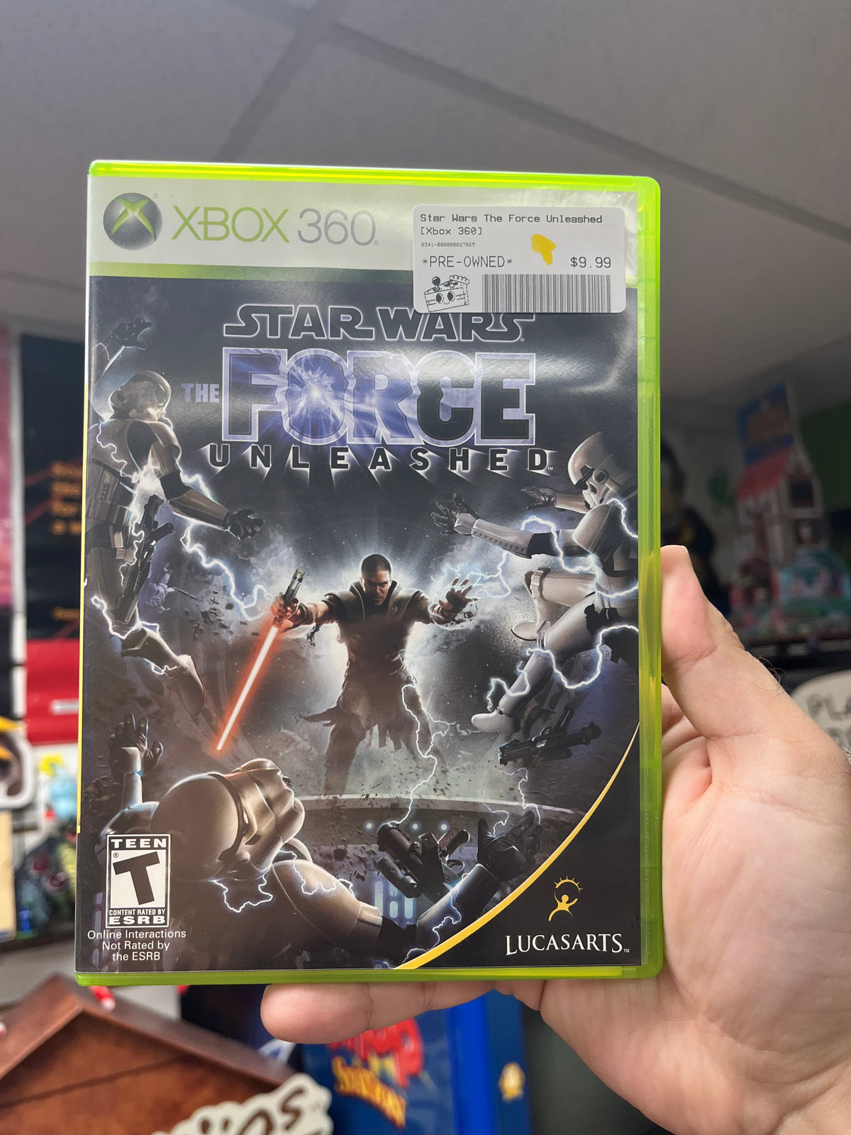 Star Wars The Force Unleashed - Xbox 360 CiB