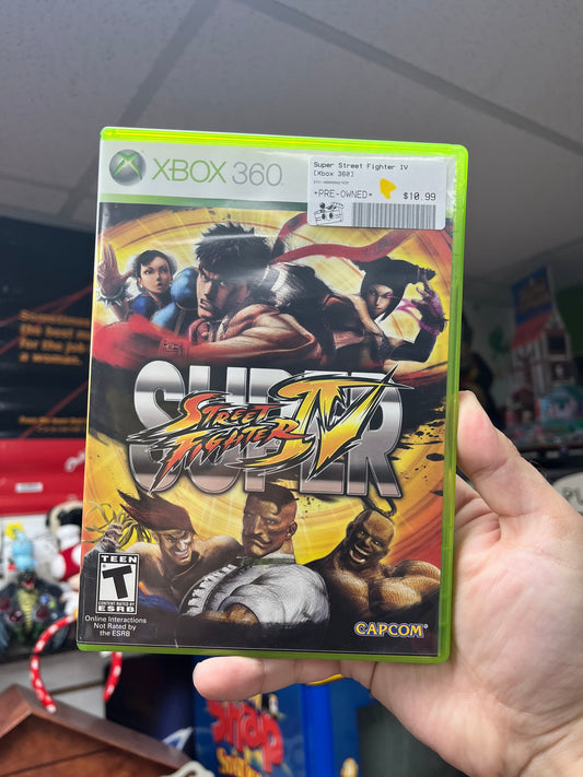 Super Street Fighter IV - Xbox 360 CiB
