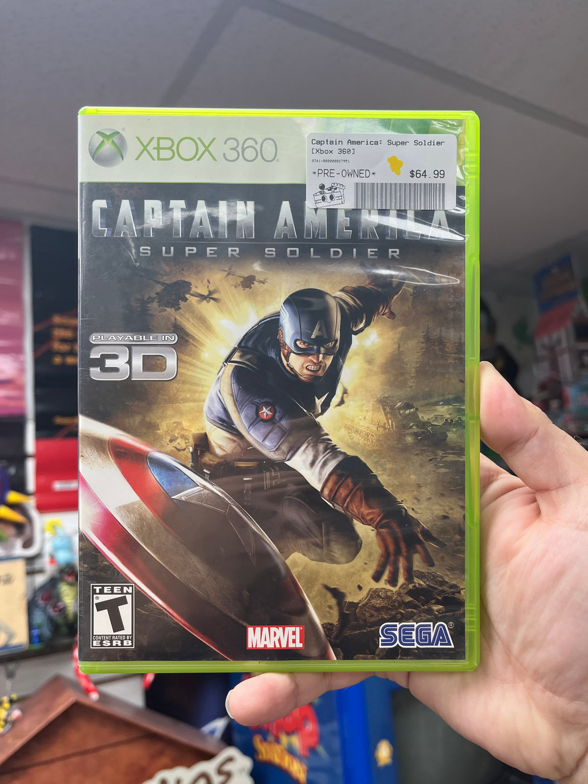 Captain America Super Soldier - Xbox 360 Boxed