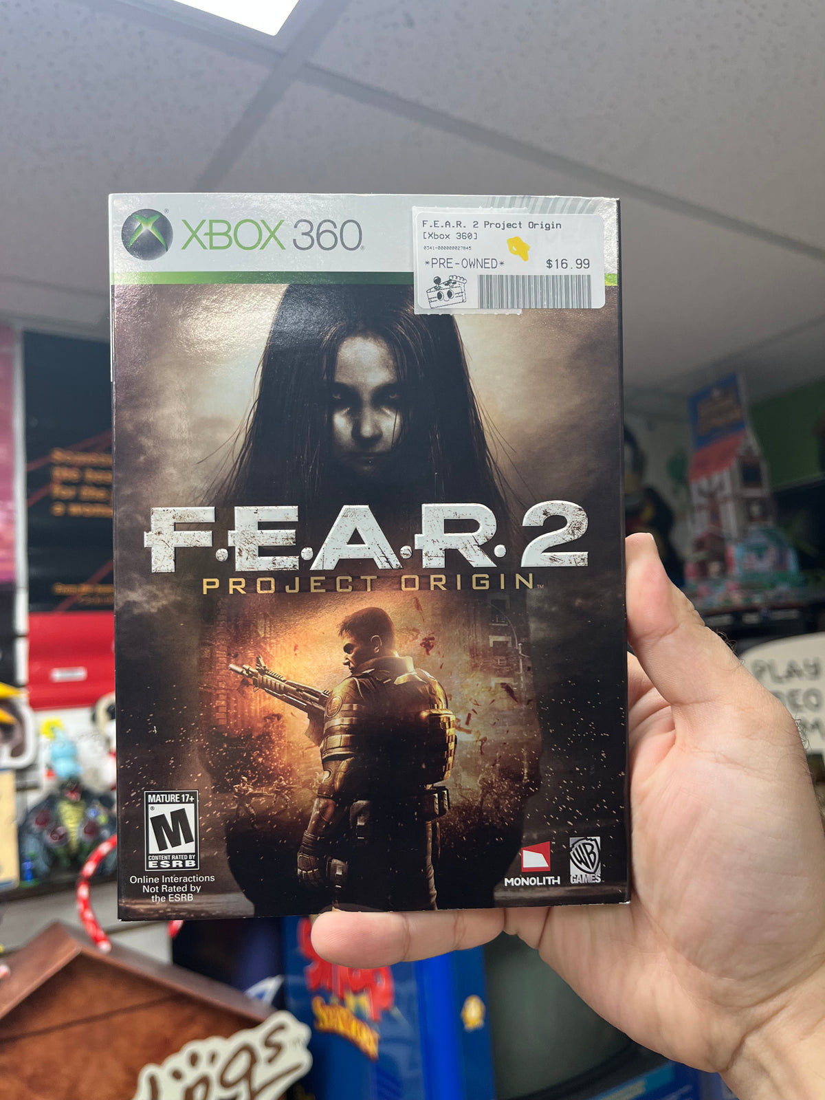 F.E.A.R. 2 Project Origin - Xbox 360 CiB