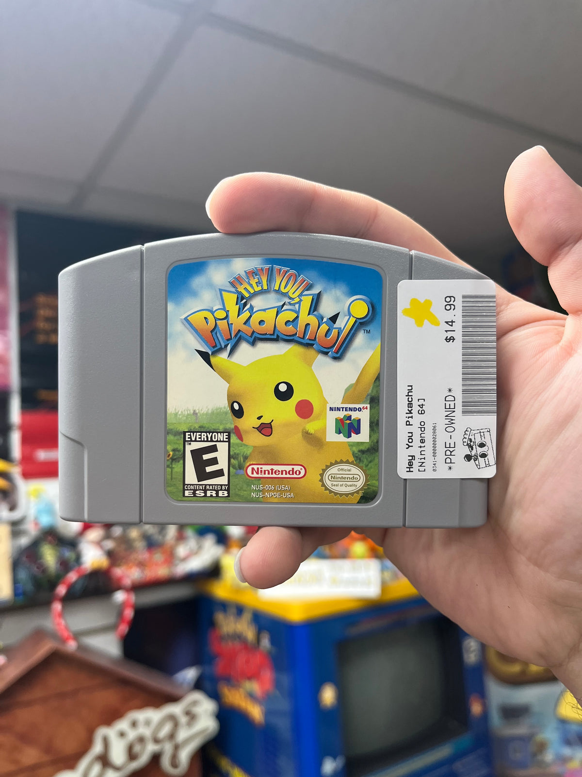 Hey You Pikachu - N64 Loose
