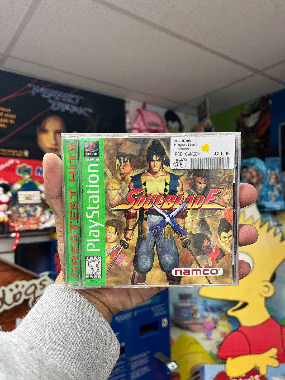 Soul Blade [Greatest Hits] - PS1 CiB