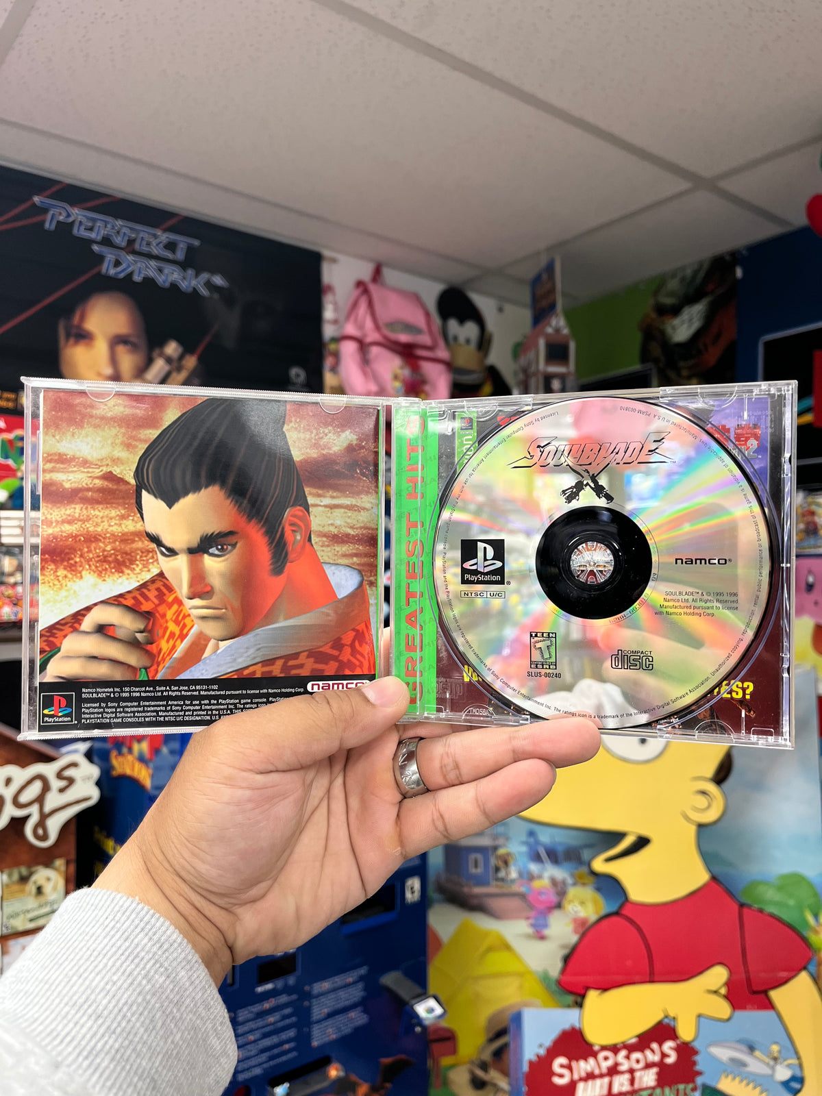 Soul Blade [Greatest Hits] - PS1 CiB