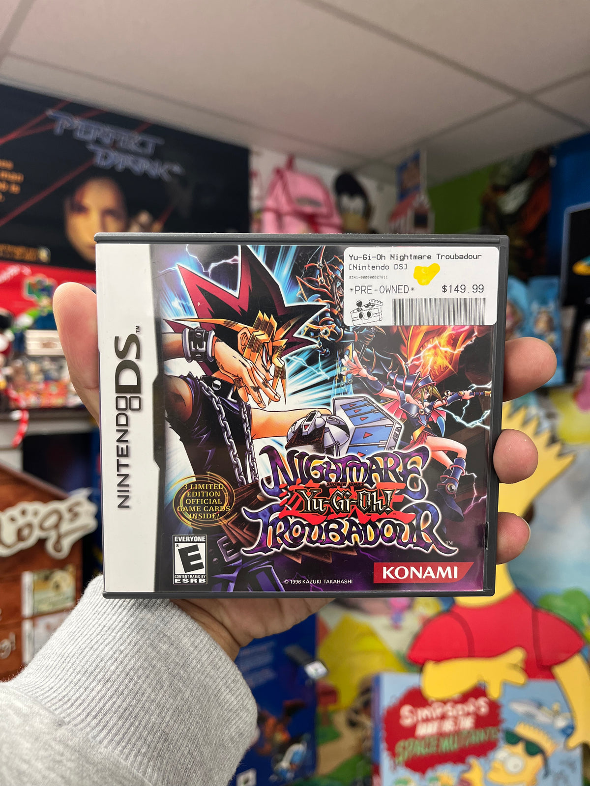 Yu-Gi-Oh Nightmare Troubador (With Cards!) - DS CiB