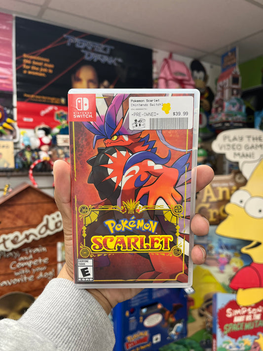 Pokemon Scarlet - Switch CiB