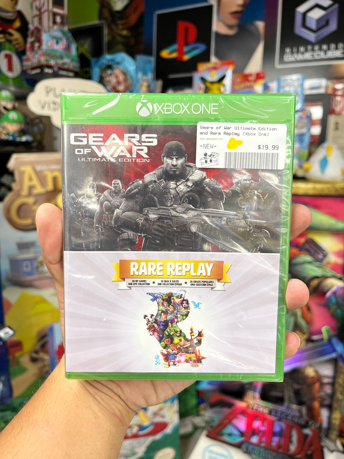 Gears of War Ultimate Edition and Rare Replay - Xbox One Sealed