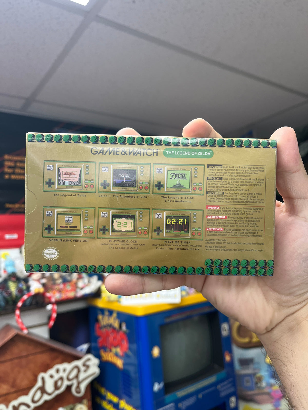 Legend of Zelda Game & Watch - Boxed