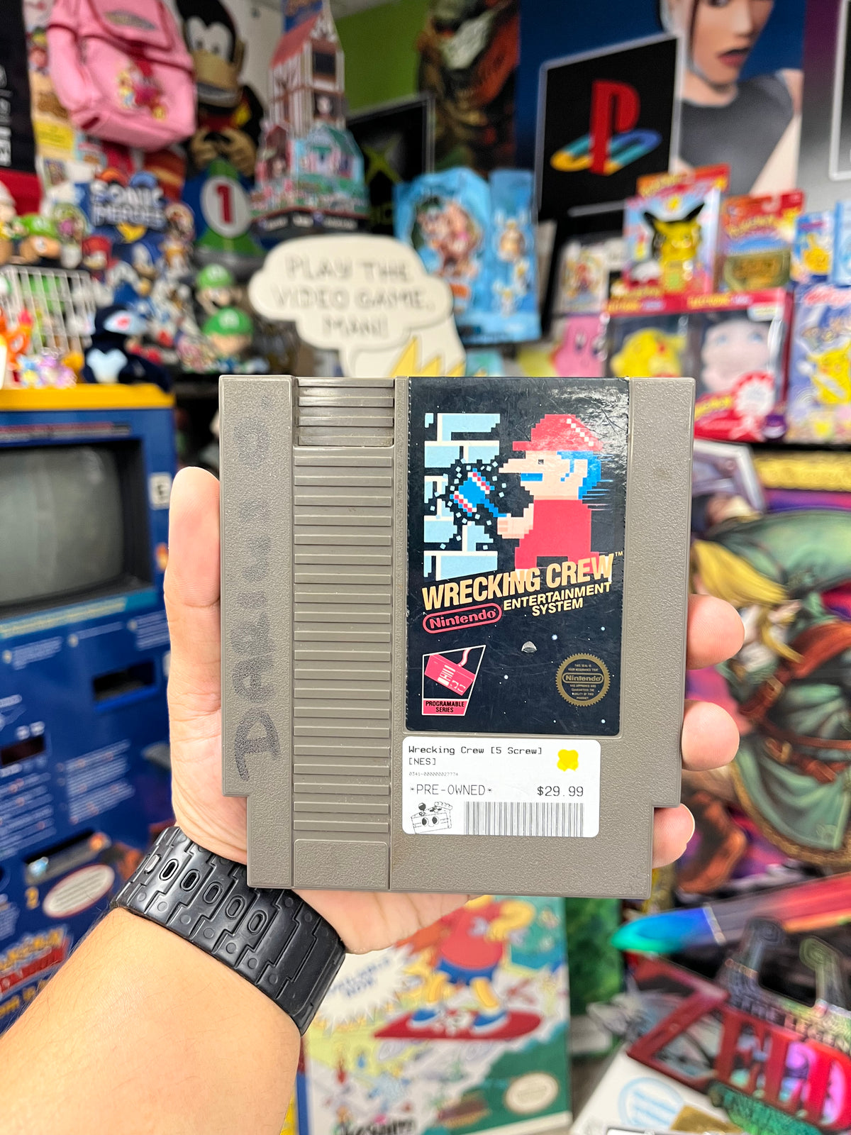 Wrecking Crew [5 Screw] - NES Loose