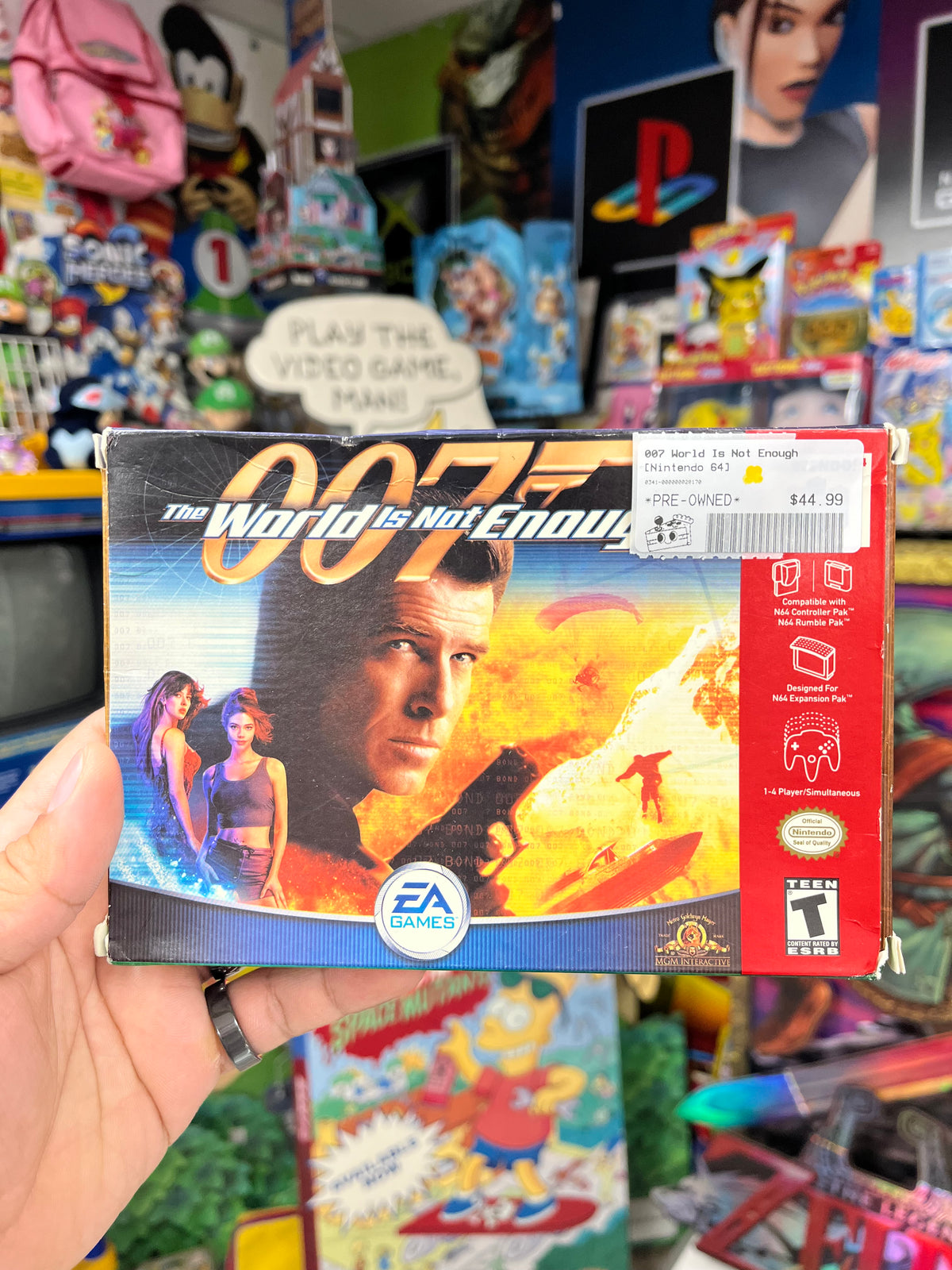 007 World is Not Enough - N64 Boxed