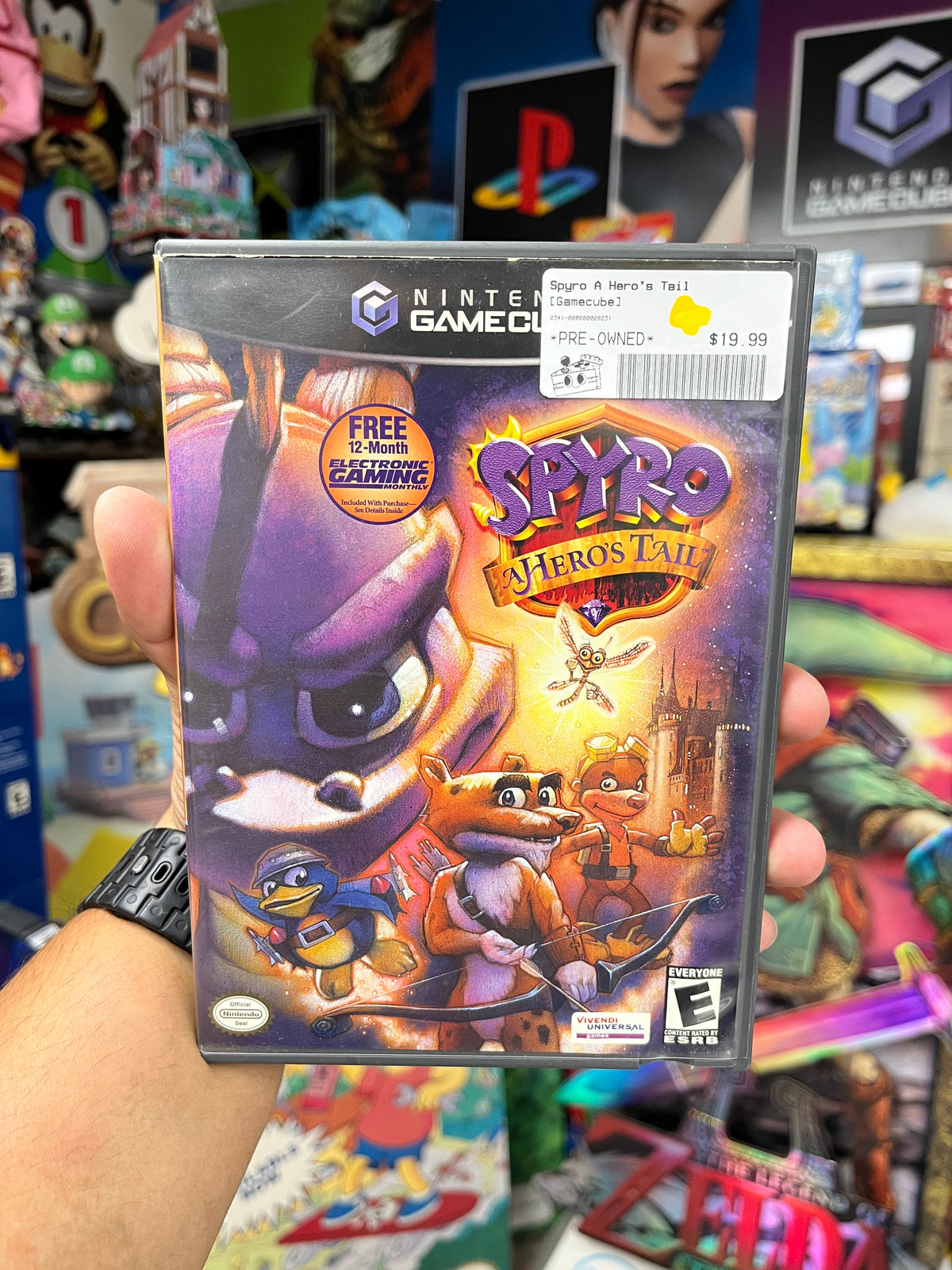 Spyro A Hero's Tail - GameCube Boxed