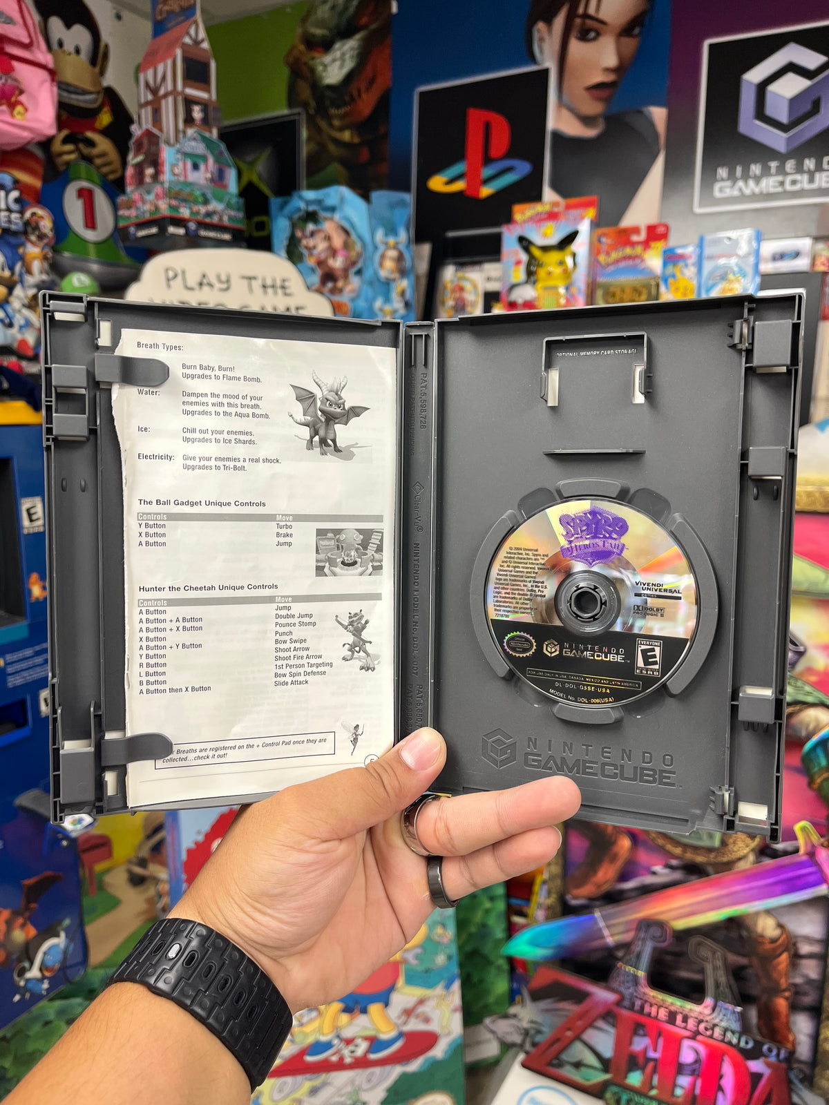 Spyro A Hero's Tail - GameCube Boxed