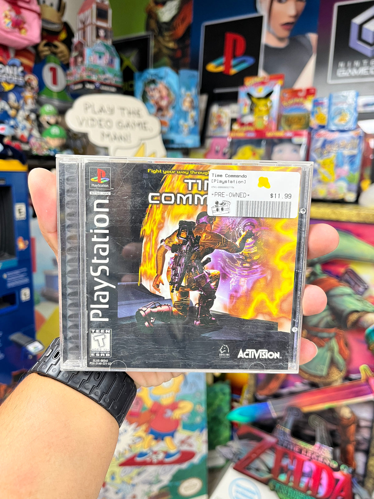 Time Commando - PS1 CiB