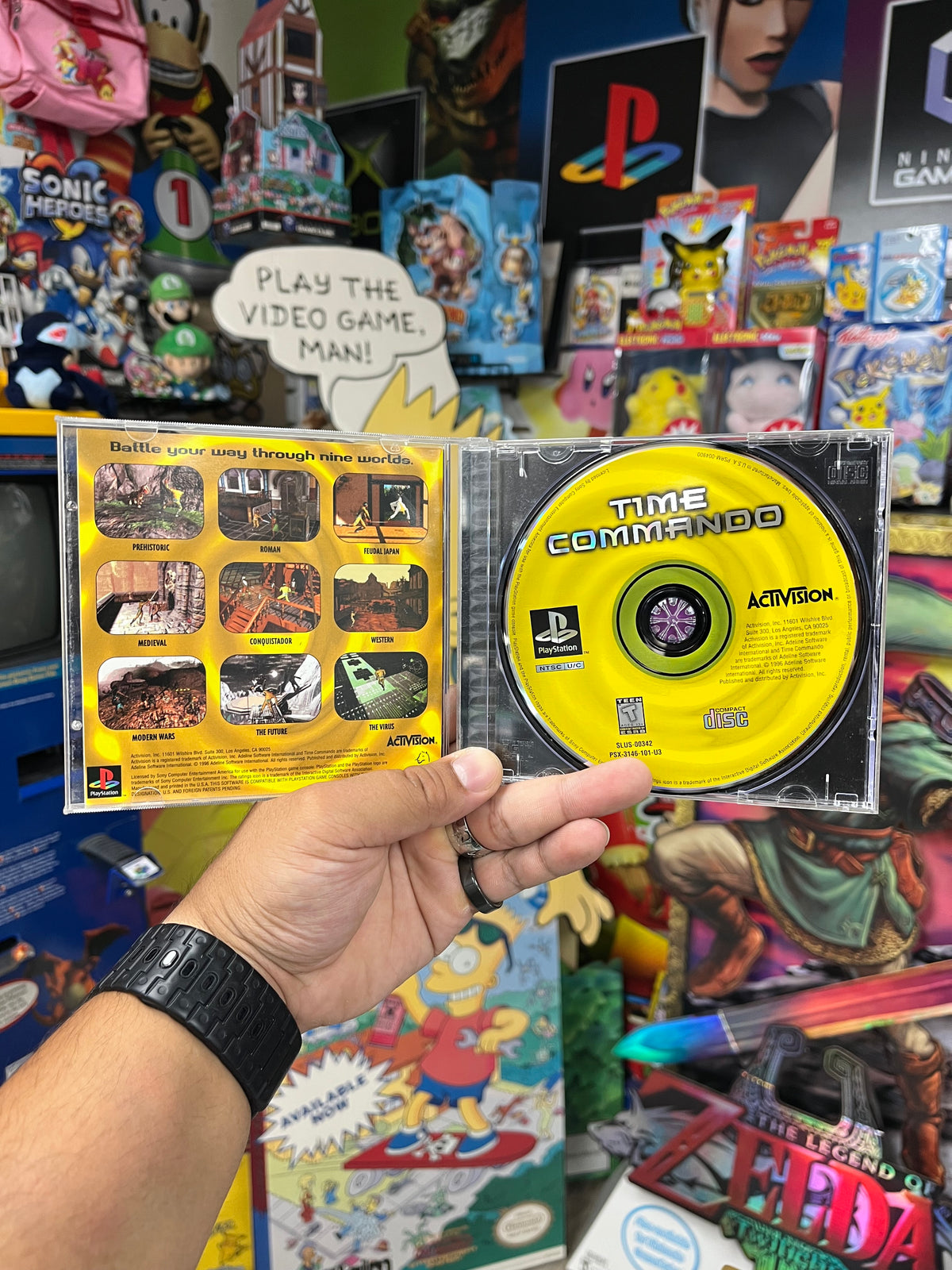 Time Commando - PS1 CiB