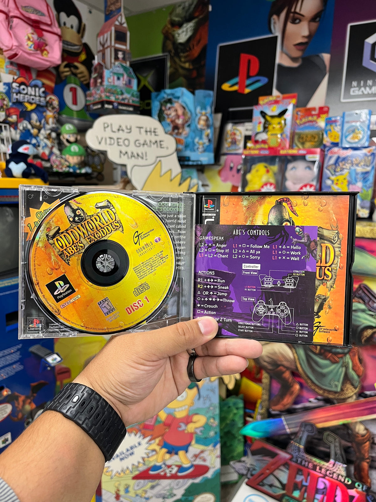 Oddworld Abe's Exoddus - PS1 CiB