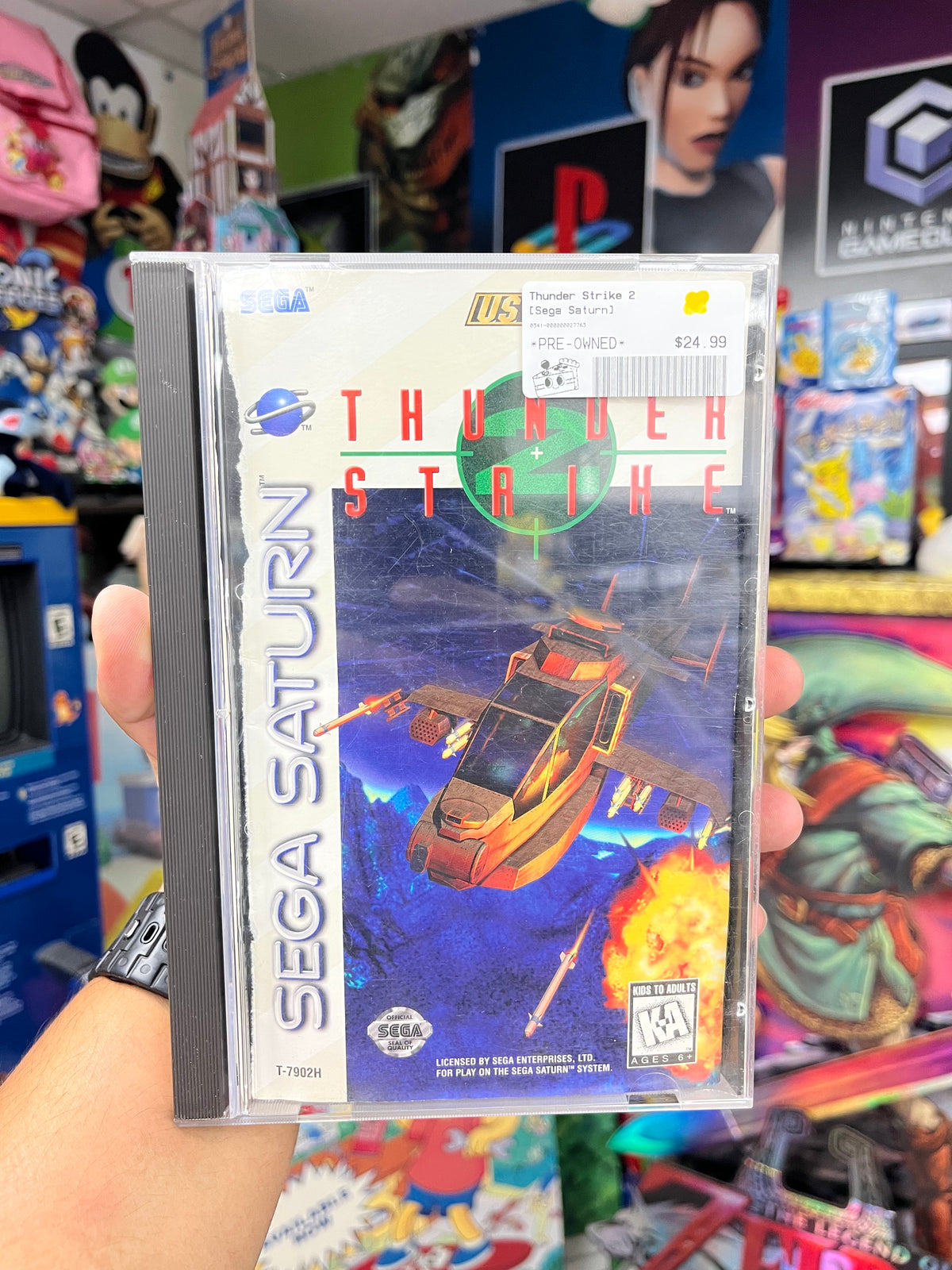 Thunder Strike 2 - Sega Saturn CiB