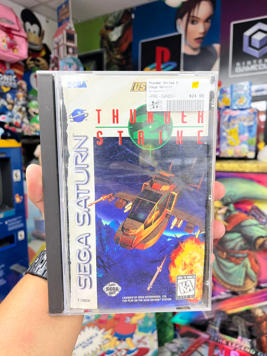 Thunder Strike 2 - Sega Saturn CiB
