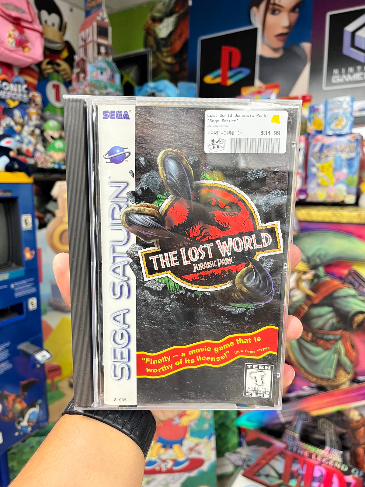 Lost World Jurassic Park - Sega Saturn CiB
