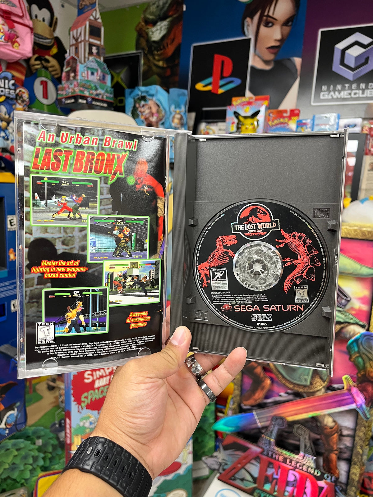 Lost World Jurassic Park - Sega Saturn CiB