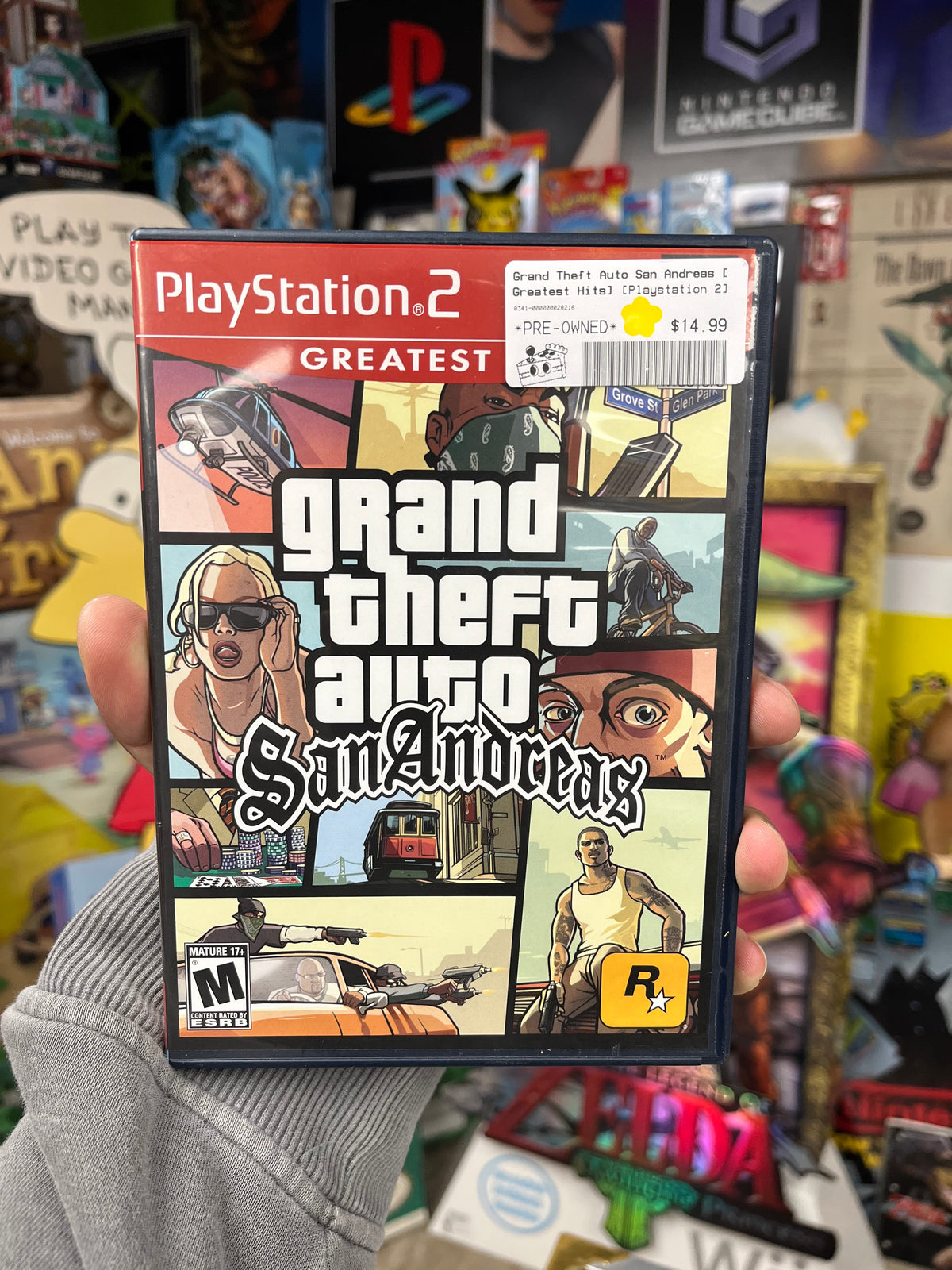 Grand Theft Auto San Andreas [Greatest Hits] - PS2 CiB
