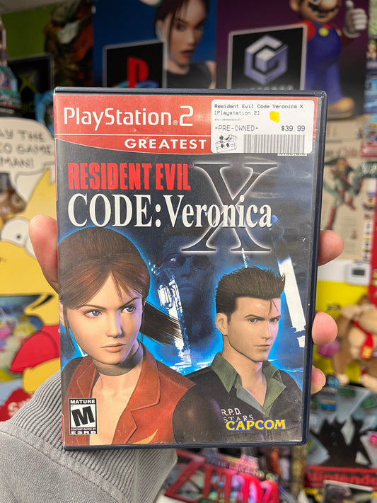 Resident Evil Code Veronica X [Greatest Hits] - PS2 CiB