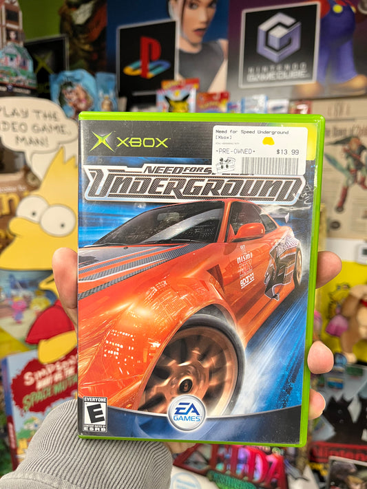 Need for Speed Underground - Xbox CiB