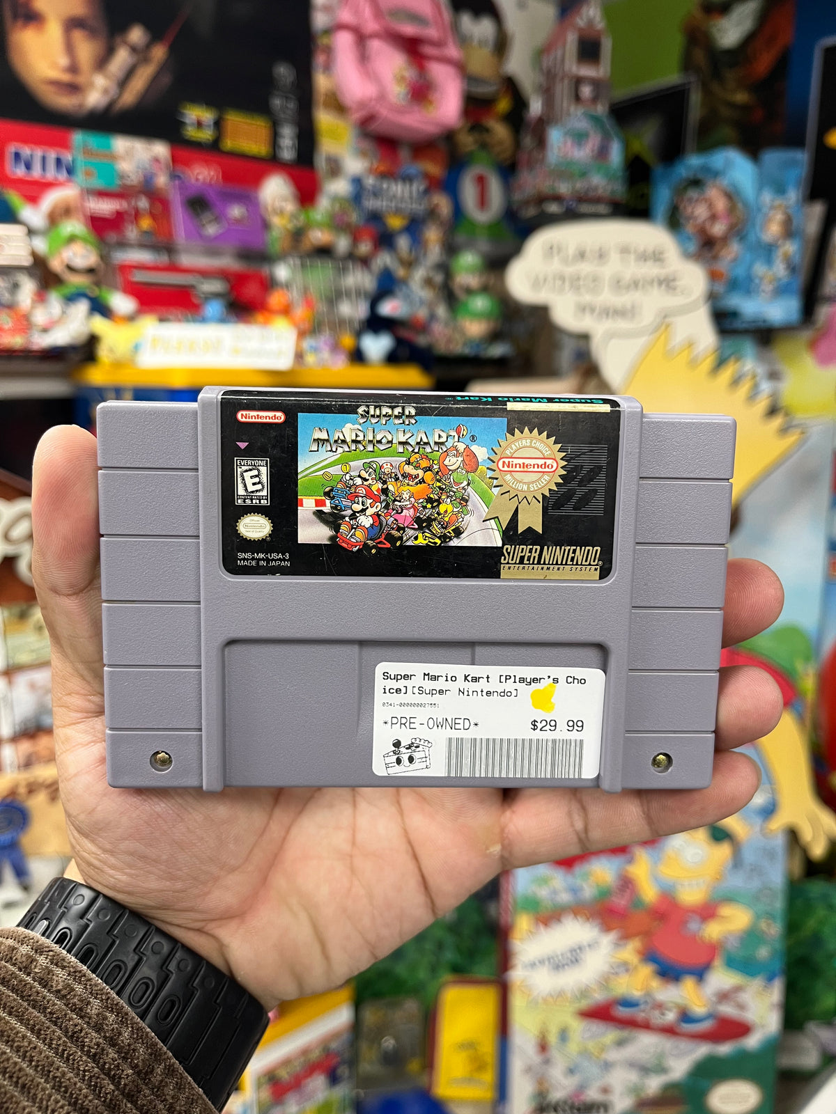 Super Mario Kart [Player's Choice] - SNES Loose