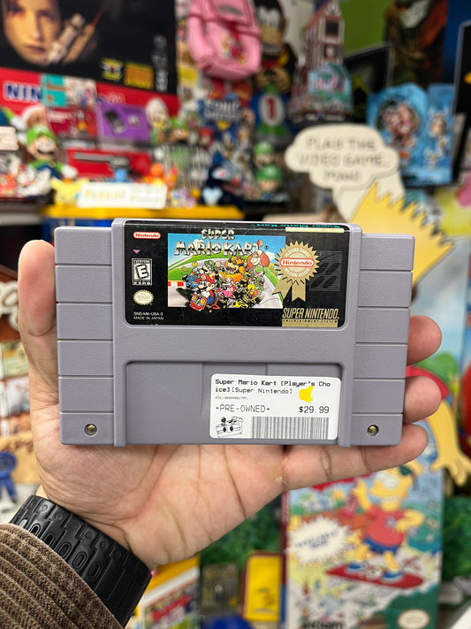 Super Mario Kart [Player's Choice] - SNES Loose