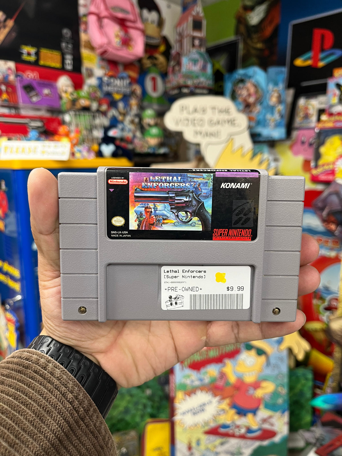 Lethal Enforcers - SNES Loose