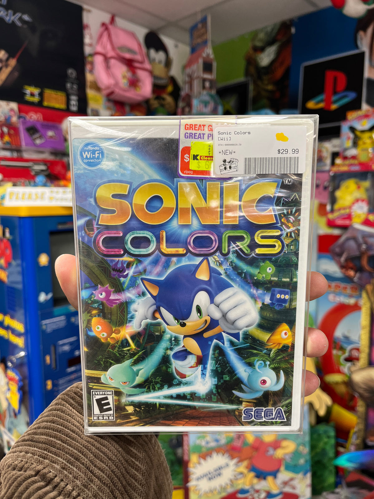 Sonic Colors - Wii Sealed