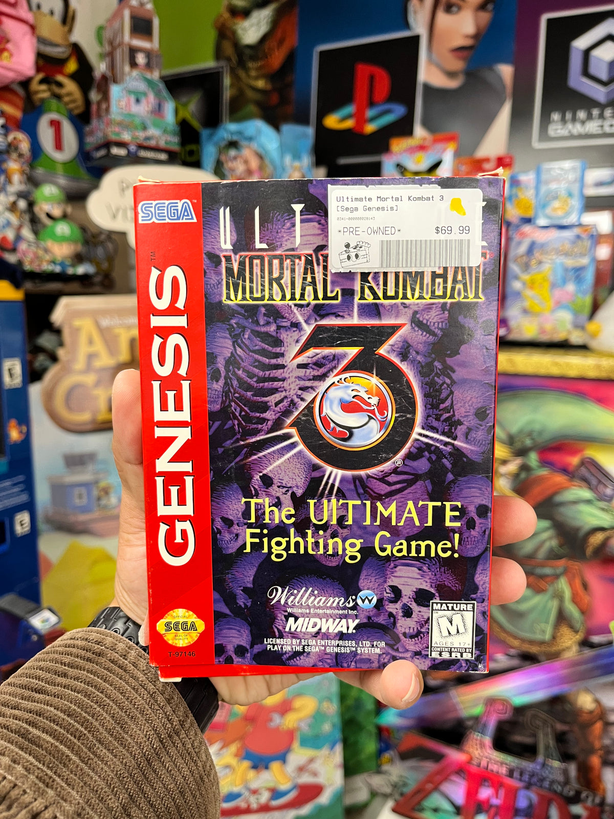 Ultimate Mortal Kombat 3 - Sega Genesis CiB
