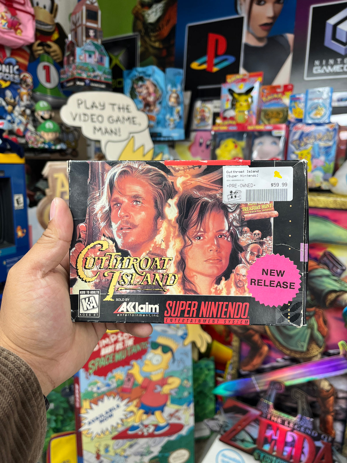 Cutthroat Island - SNES CiB