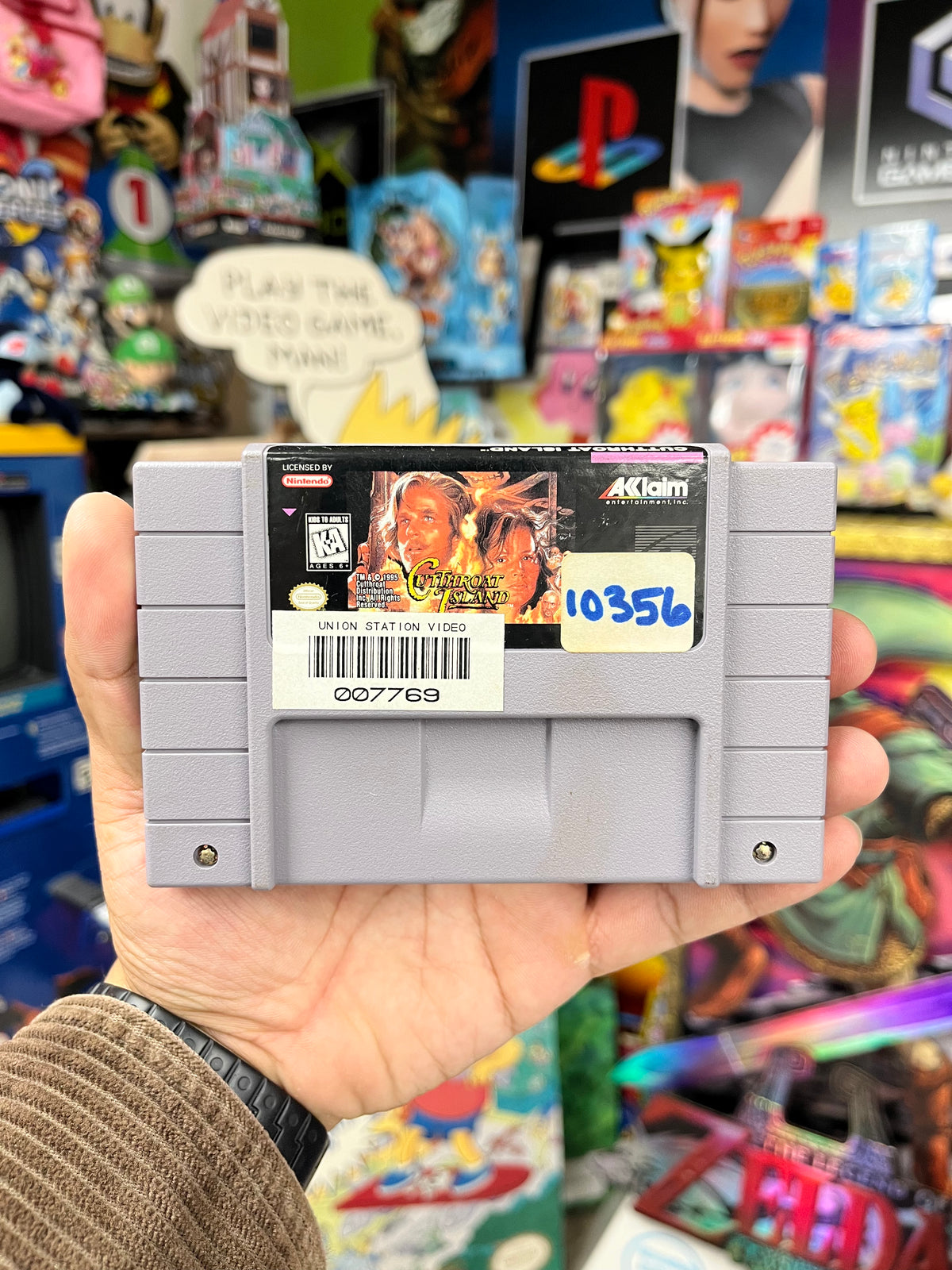 Cutthroat Island - SNES CiB