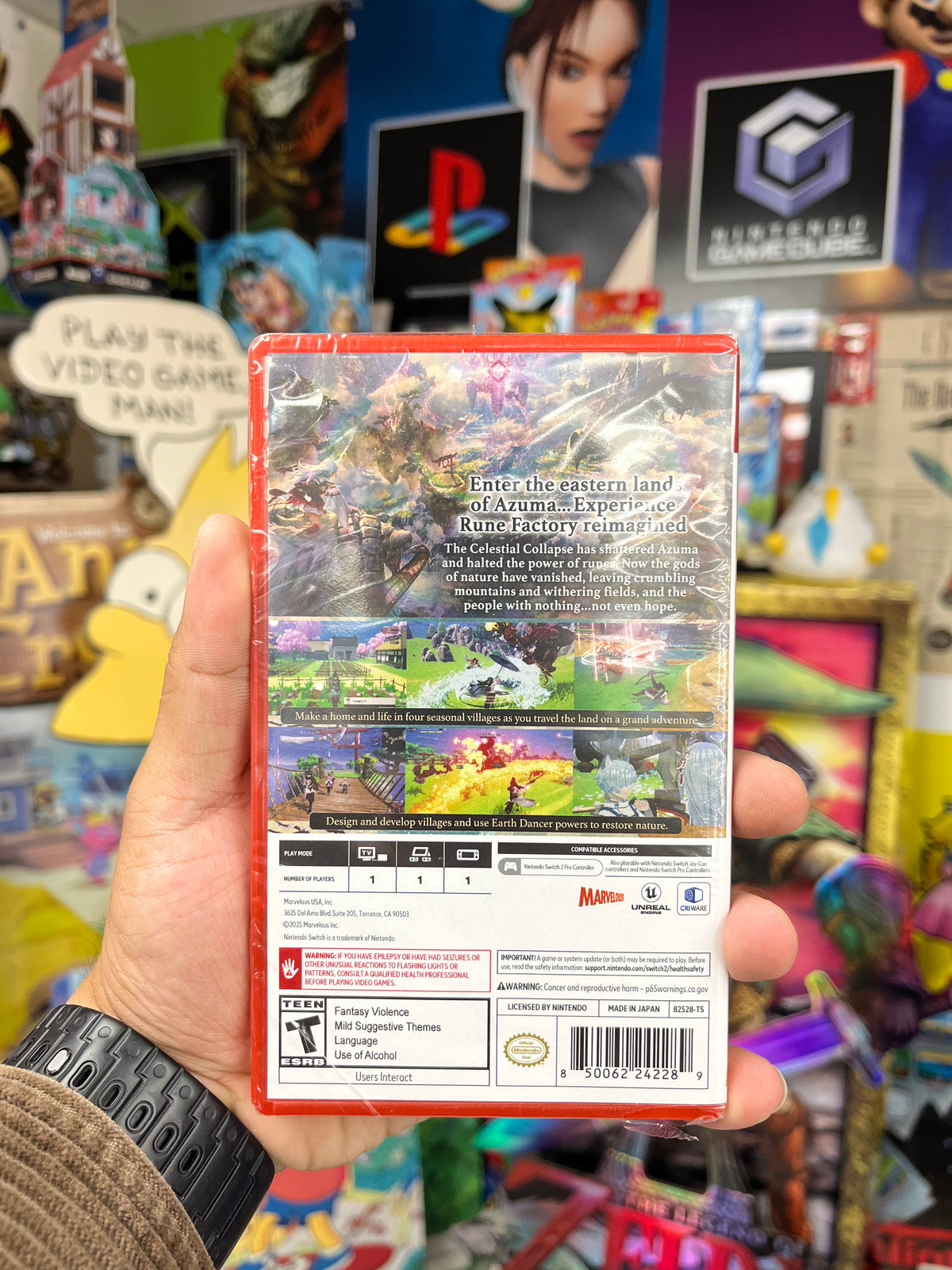 Rune Factory: Guardians of Azuma - Switch 2 Sealed