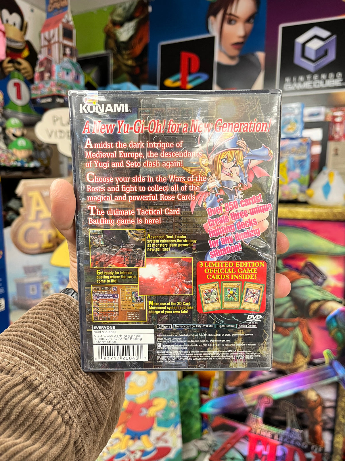 Yu-Gi-Oh Duelist of the Roses - PS2 SEALED