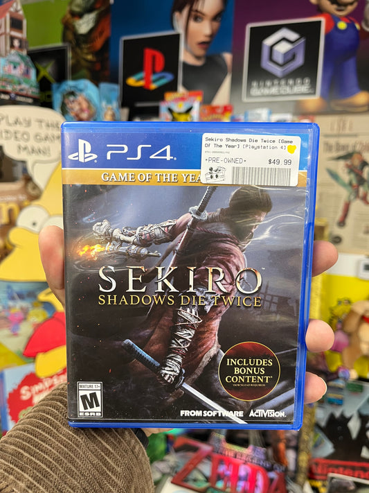 Sekiro Shadows Die Twice [GOTY] - PS4 Boxed
