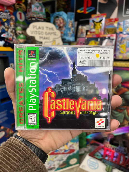 Castlevania Symphony of the Night [Greatest Hits] - PS1 CiB