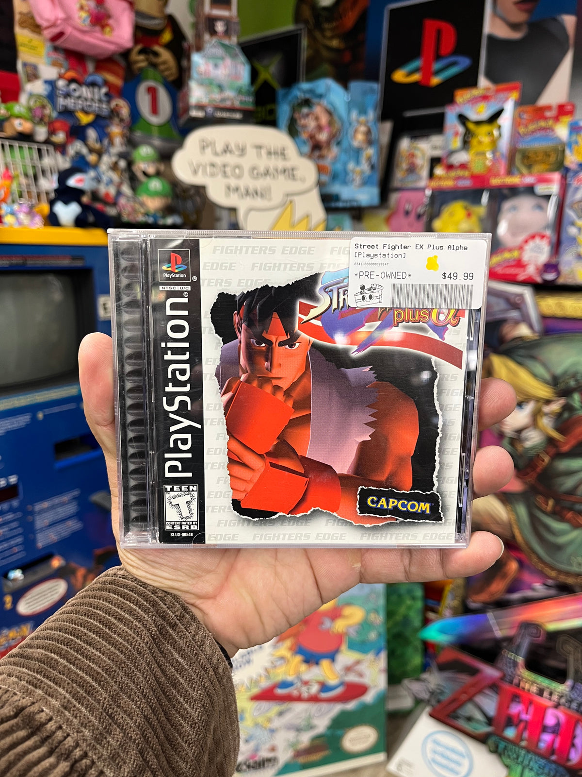 Street Fighter EX Plus Alpha - PS1 CiB