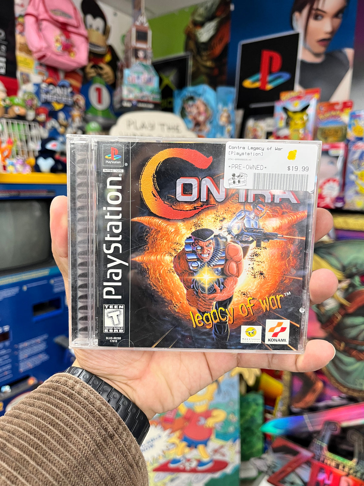 Contra Legacy of War - PS1 CiB