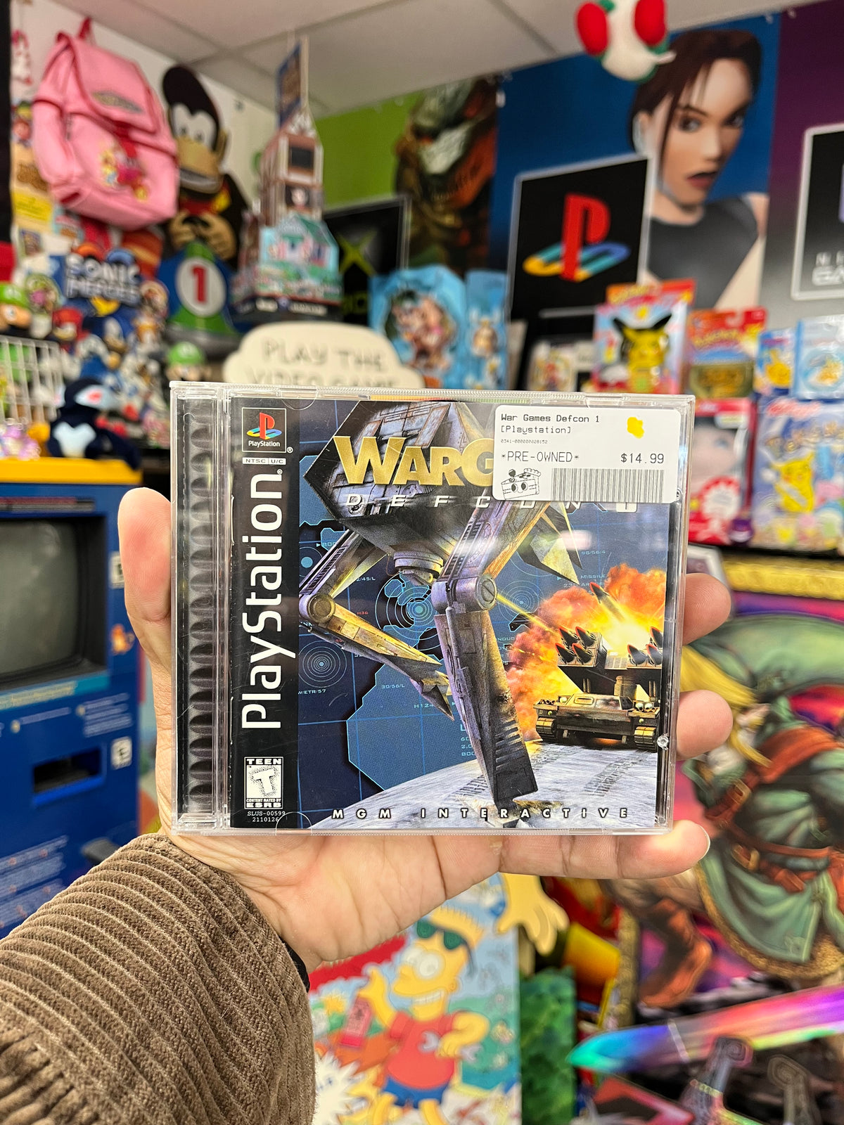 War Games Defcon I - PS1 CiB