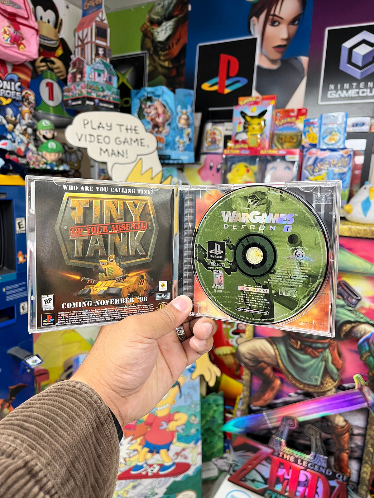 War Games Defcon I - PS1 CiB