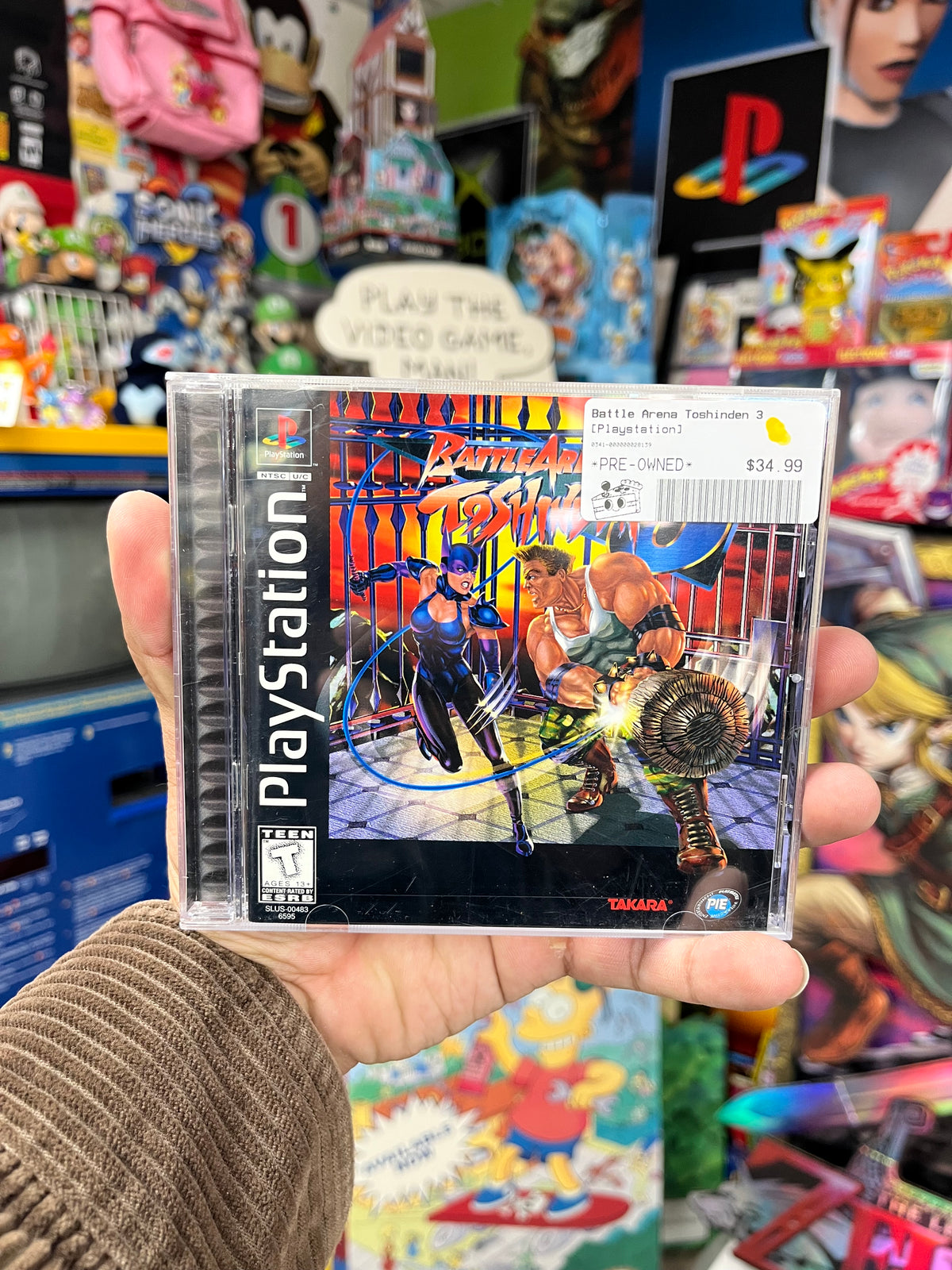 Battle Arena Toushinden 3 - PS1 CiB