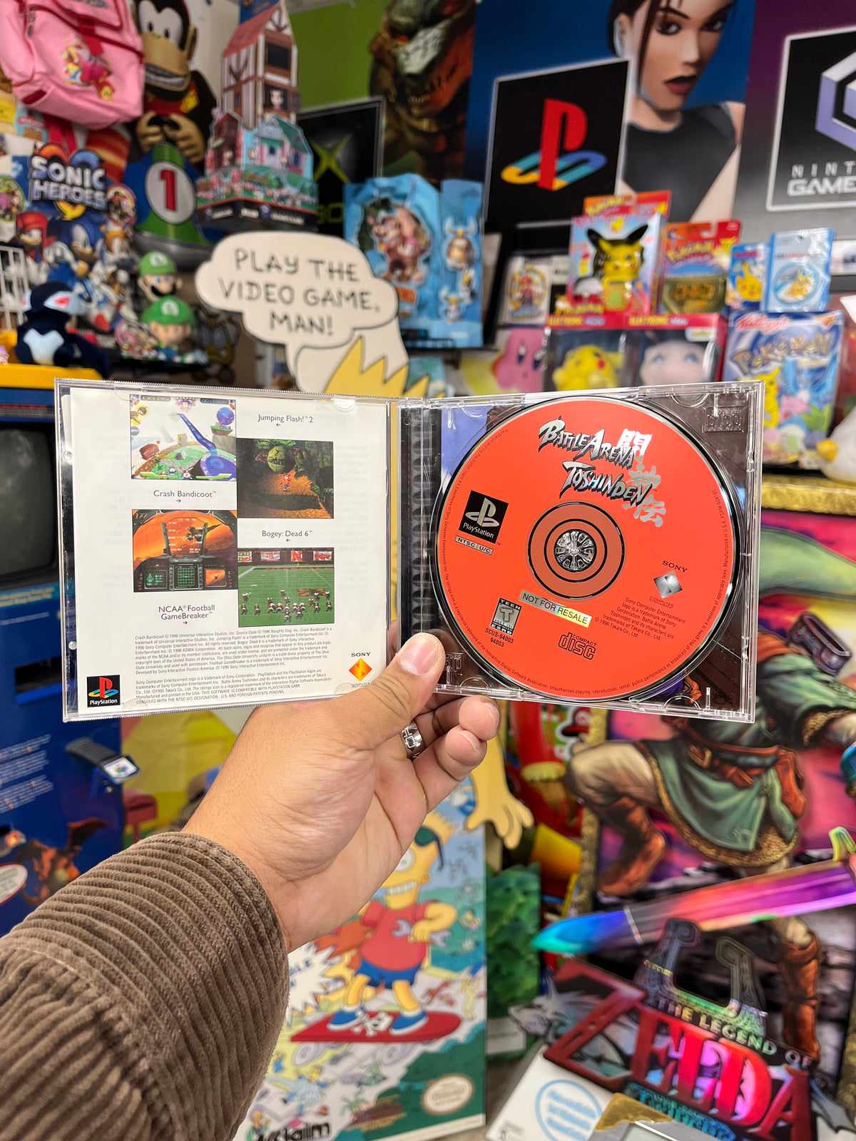 Battle Arena Toshinden [Not For Resale] - PS1 CiB