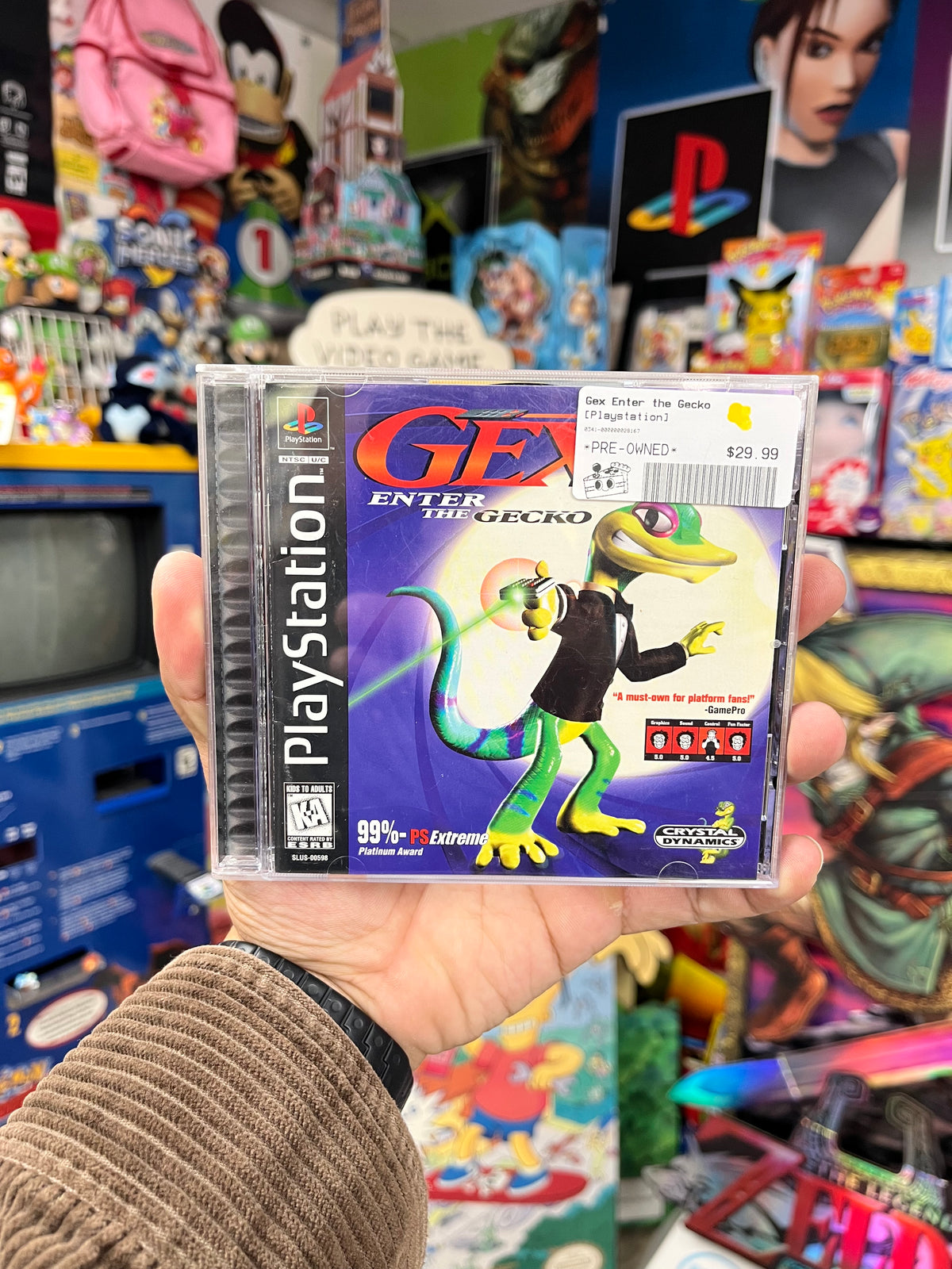 Gex Enter the Gecko - PS1 CiB